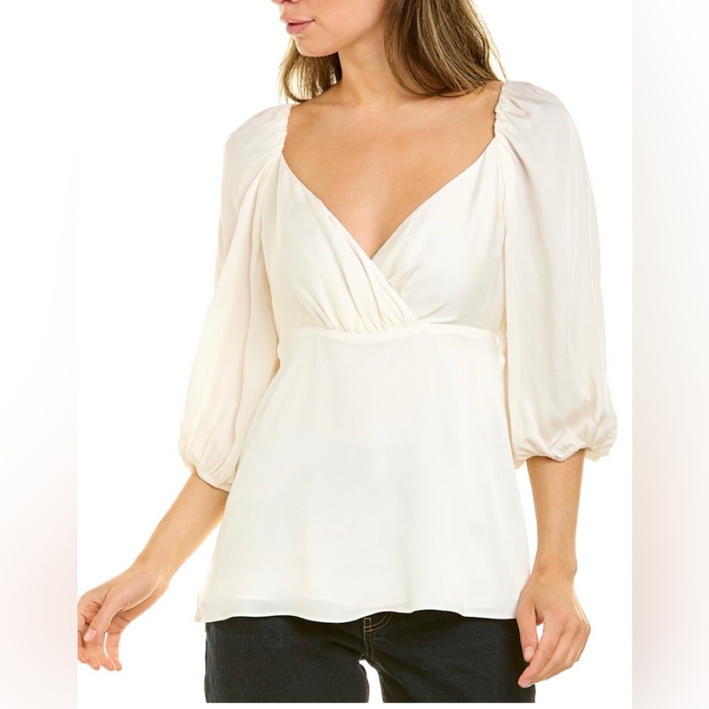 Trina Turk Impressives Silk-Blend Top